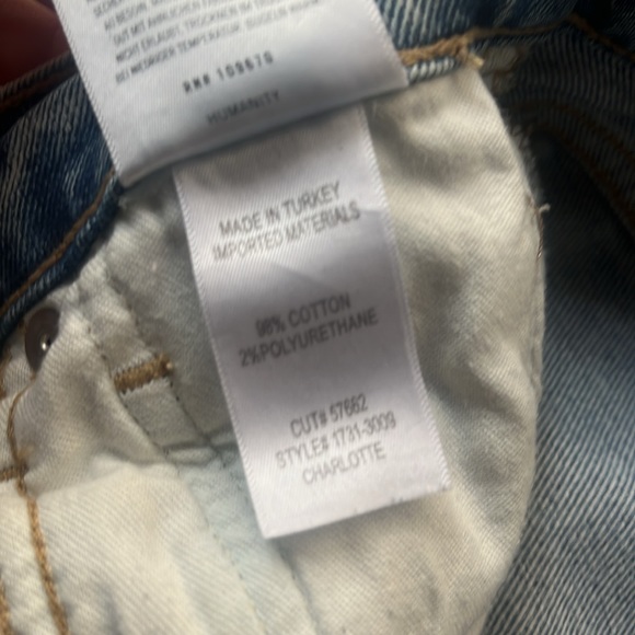 Citizens of Humanity Charlotte High Rise Straight size 24 - Picture 5 of 5